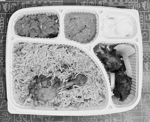 Chicken Biryani And Chicken Kabab Combo