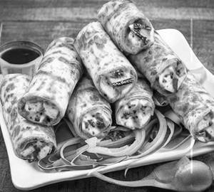 Paneer spring rools