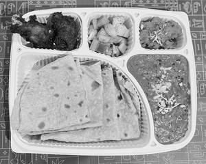 Chappathi+chicken Kebab And Chicken Gravy Combo