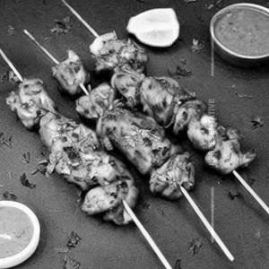 Chicken Garlic Chilly Kebab