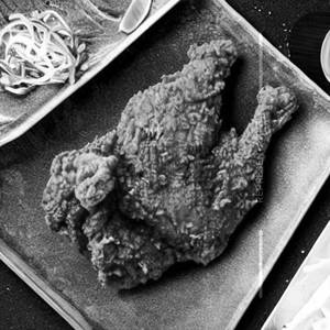 Golden fried chicken