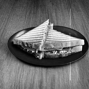 Veg butter sandwich plain