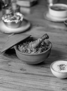 Chicken Biryani With Kumaoni Raita
