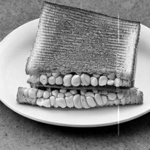 Sweet corn sandwich