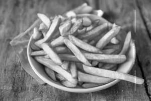 Salted fries