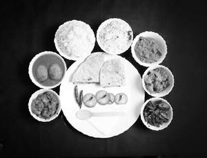 Special Egg Thali
