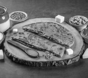 Matar Paneer Paratha