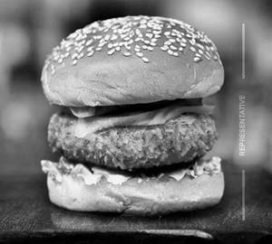 Capsicum aloo tikki burger