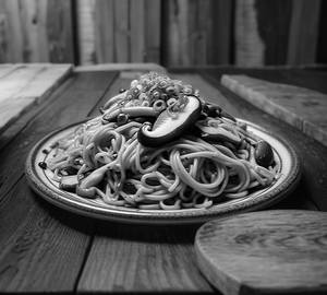 Mushroom Noodles