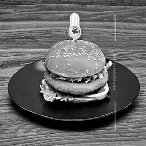 Royal zinger burger