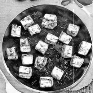 Garlic mushroom paneer