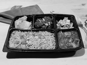Veg Chinese Platter With Fried Rice