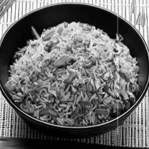 Mushroom fried rice special