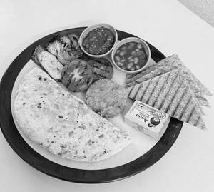 Masala Omelette Platter