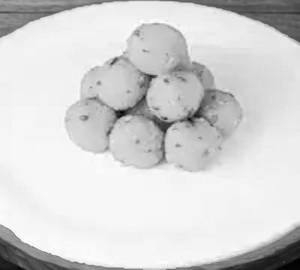 Yellow laddu