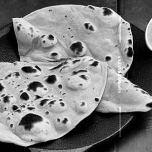 Oil tawa roti