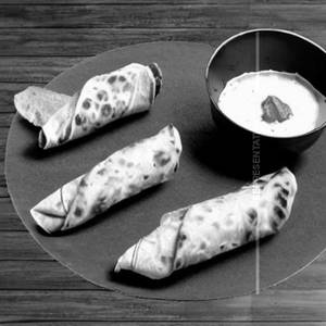Cheese Egg Bhurji Chicken Roll