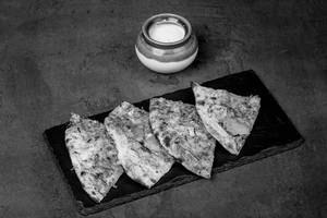 Aloo Parotta With Curd
