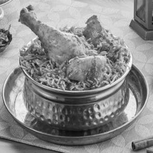 Chicken Dum Briyani Handi