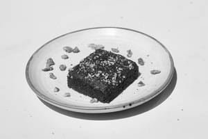 Healthy Guilt Free Walnut Brownie (eggless)
