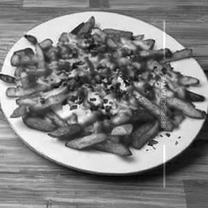 Pizza Cheese Baked Fries