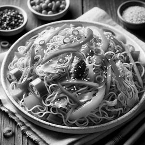 Veg Hakka Noodles