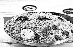 Kaju paneer biryani