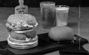 Double Aloo Tikki Burger