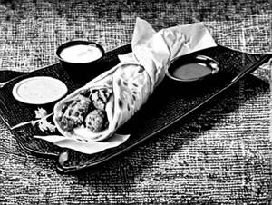 Cheese Kathi Roll