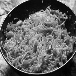 Mutton Schezwan Noodles