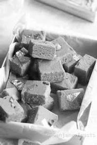 Roasted Lal Burfi