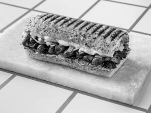 Mushroom Melt Panini Sandwich