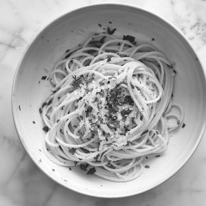 Non Veg Spaghetti Aglio Olio