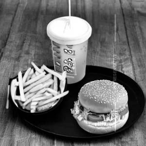 Corn cheese burger