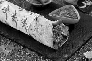 Chicken Tikka Rumali Roll (double Filling)
