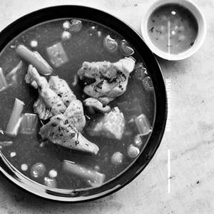 Light lunch chicken or pork