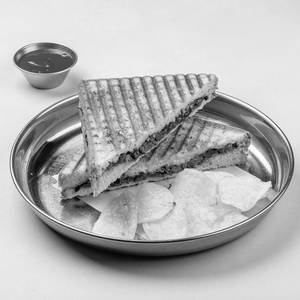 Grilled Mushroom & Cheese Sandwich