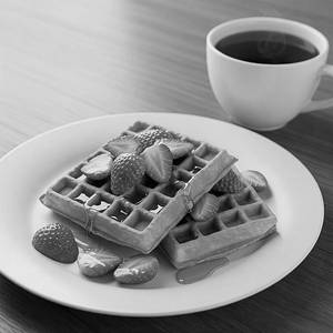 Strawberry Waffle