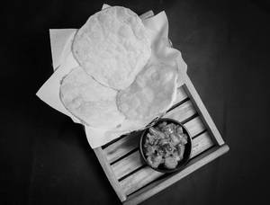 Poori with Aloo Tamatar Bhaji