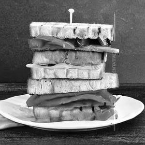 Paneer Cube Grilled Sandwich
