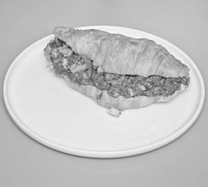 Spinach and mushroom cheese crossaint [serve 1]