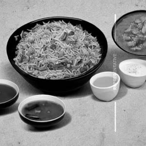Veg Singapur Fried Rice