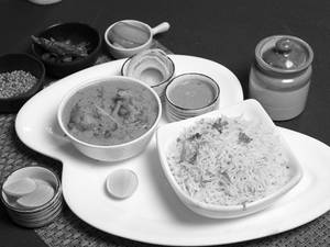 Kadhi Chawal