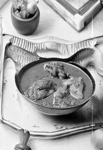 Chicken Do Pyaza (Half)