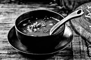 Veg garlic soup