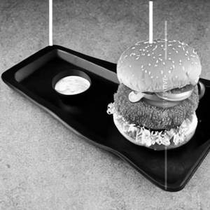 Crunchy Chicken Patty Burger