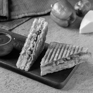 Grilled Corn Cheese Sandwich