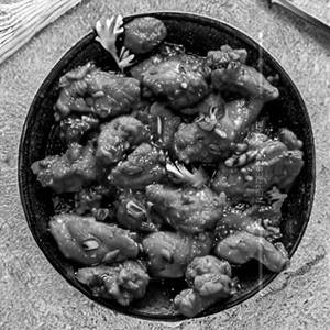 Chicken Garlic Dry
