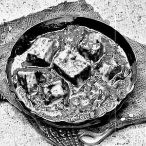 Makhan palak paneer