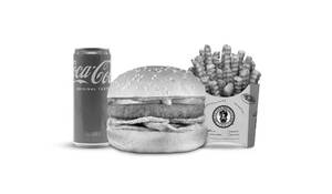 Chicken Churmur Pandey Burger Combo